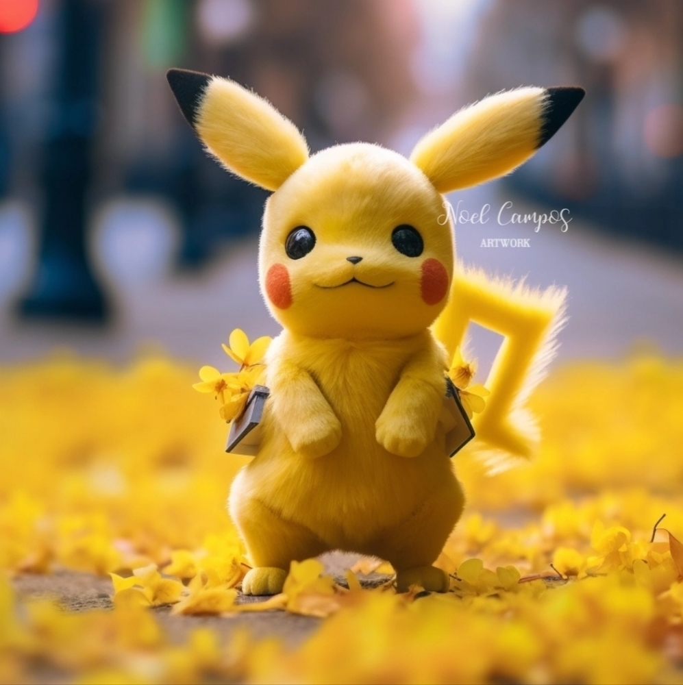 Pikachu Art by Noel Campos